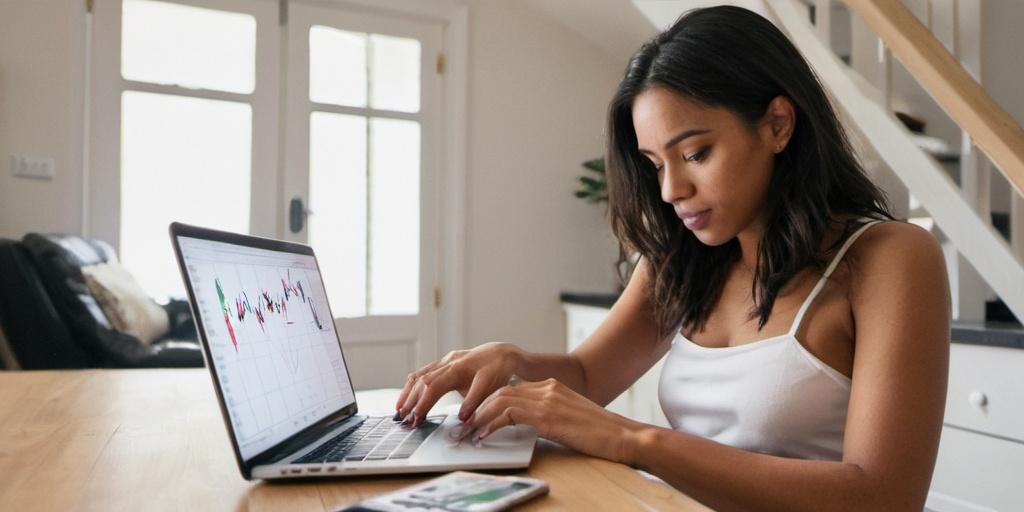 day trading woman